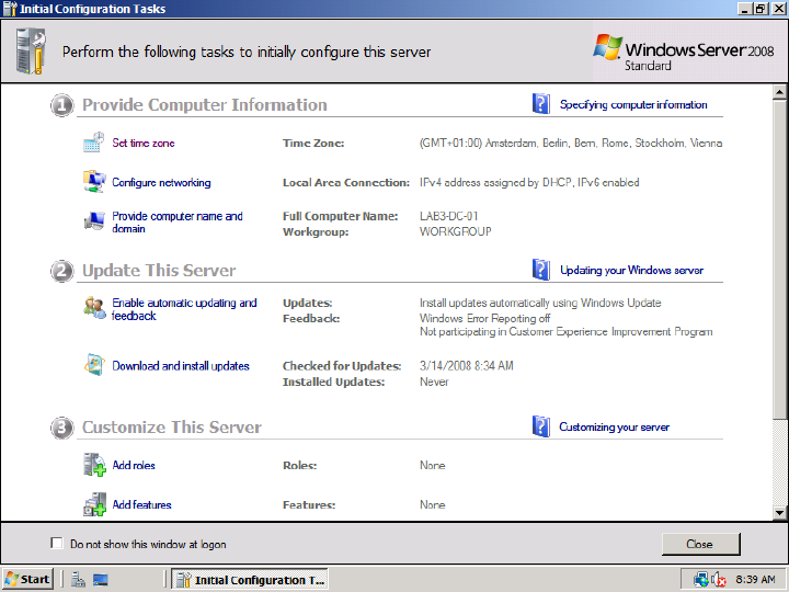 Windows Server 2008 - Sysprep for a virtual machine template, image 7 of 7
