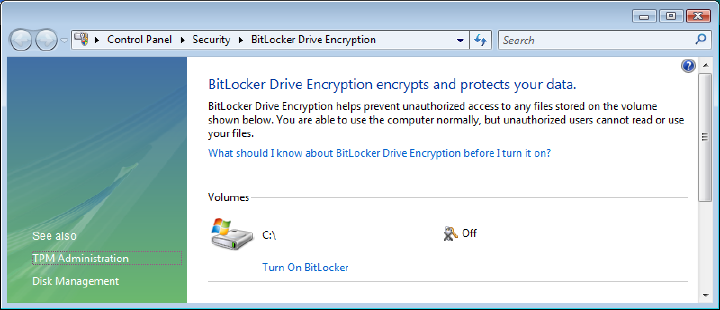 Windows Vista - BitLocker Drive Preparation Tool, image 9 of 15