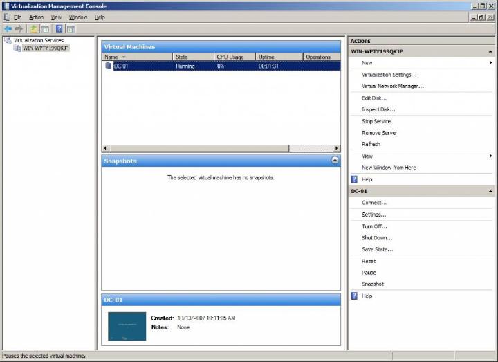 Windows Server Virtualization, image 11 of 11