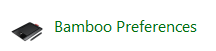 Bamboo Preferences