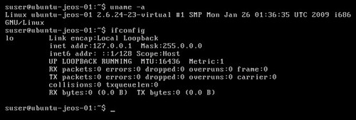 JeOS nic issue