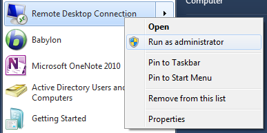 Remote-Desktop-Connection-Run-as-Administrator